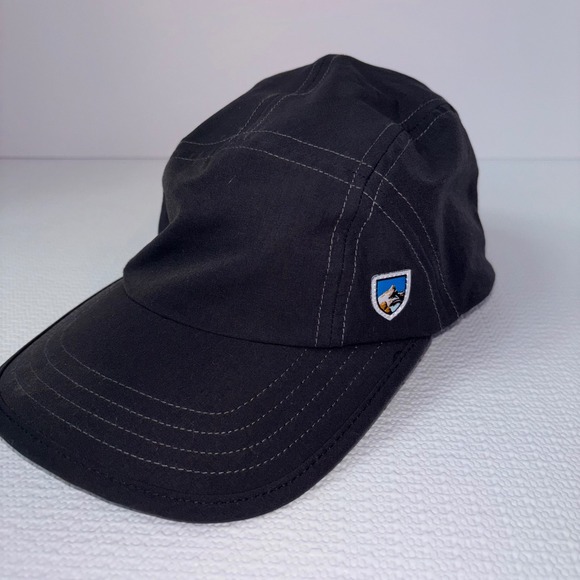 KUHL Mens Black Performance Baseball Cap Active Outdoor Hat Adjustable - Picture 1 of 6